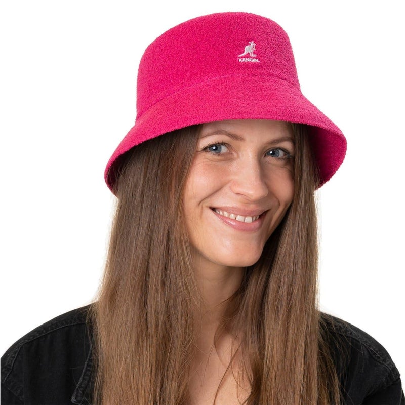 KANGOL قبعة كانغول برمودا دلو سوداء، متوسطة - Image 2